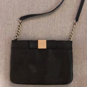 Black Leather Kate Spade purse
